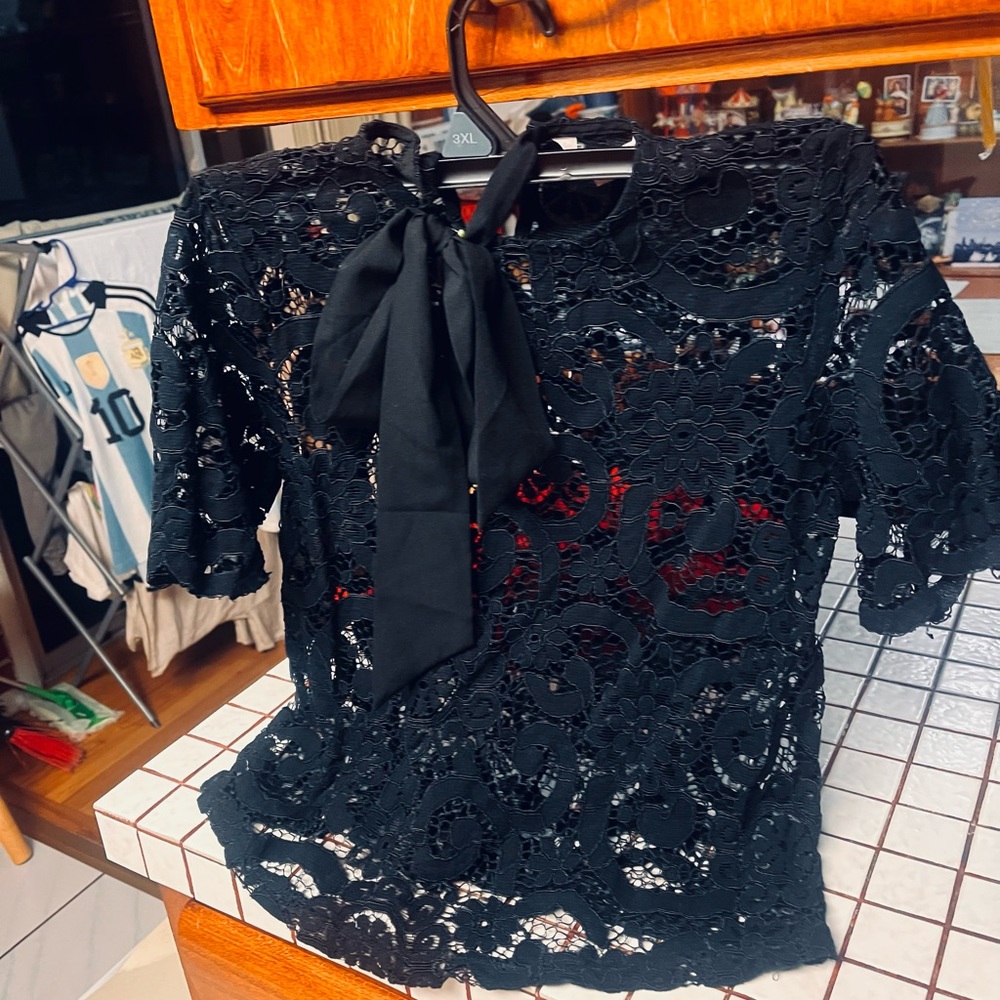 Crush, shade, knitted, black, cute shirt